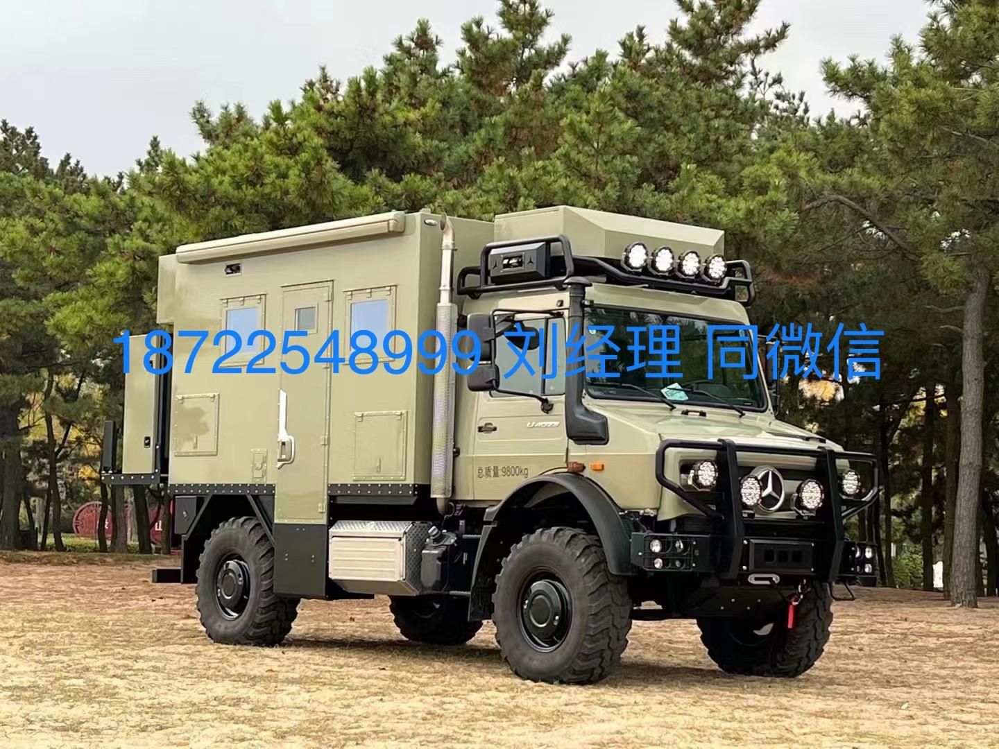 新款奔驰乌尼莫克U4023 4×4越野房车成品现车实拍
