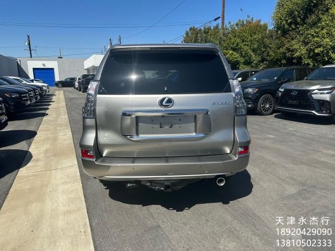 23款雷克萨斯gx4607座premium高级超音速钛银红报价91万