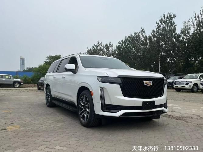 23款凯迪拉克凯雷德 3.0t sport运动加版柴油白色 黑色现车最低价