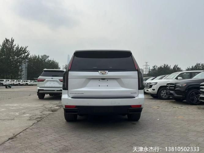 23款凯迪拉克凯雷德 3.0t sport运动加版柴油白色 黑色现车最低价