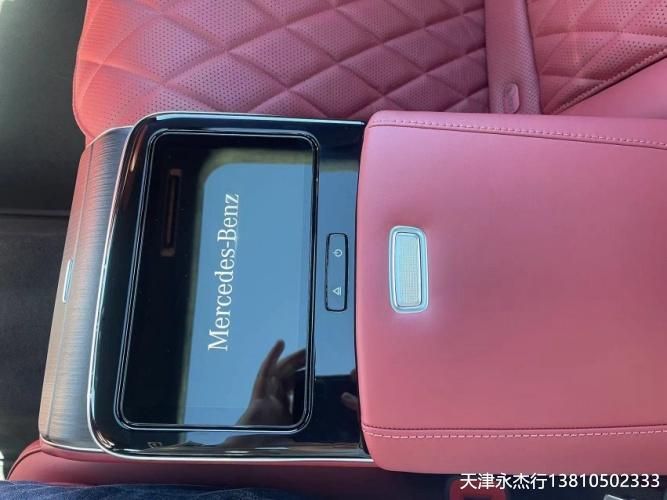 23款奔驰S500平行进口四驱长轴后轮4.5转向天津港现车促销