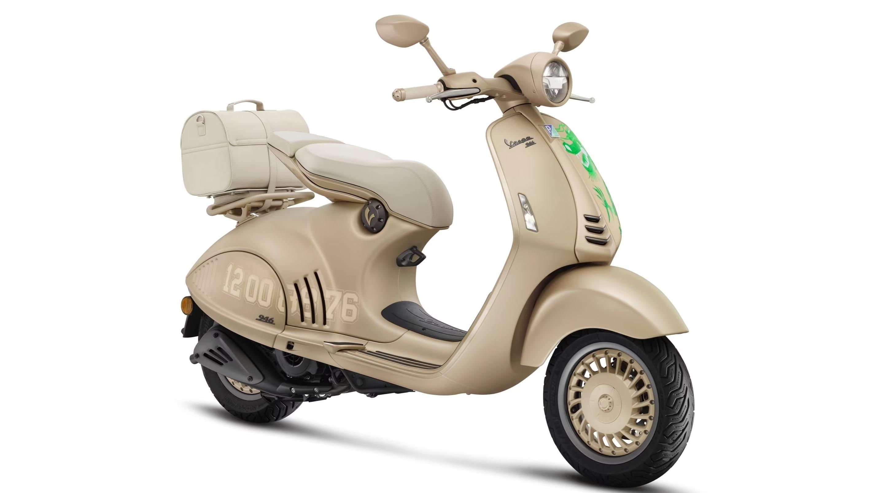 奢侈全套！龙年特别版Vespa 946