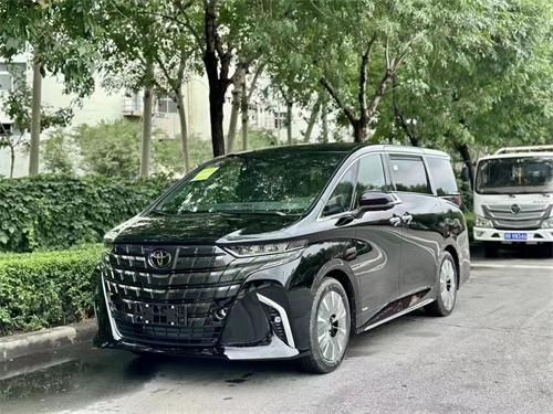 24款韩版丰田埃尔法25混动版天津港现车热售价97万