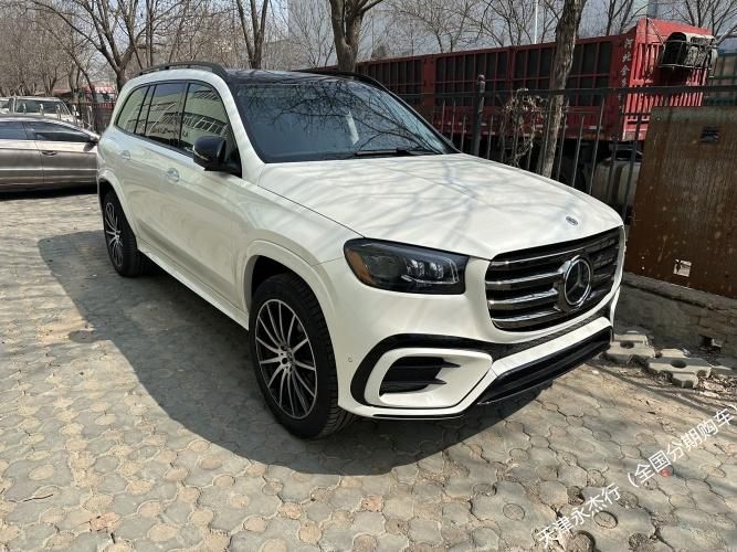 24款美版奔驰gls450钻石白天津港口最新报价及图片 配置简介