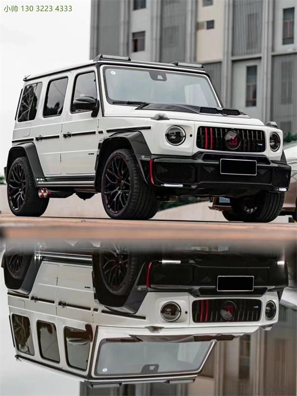 24款奔驰g63天津港改装巴博斯g900实车