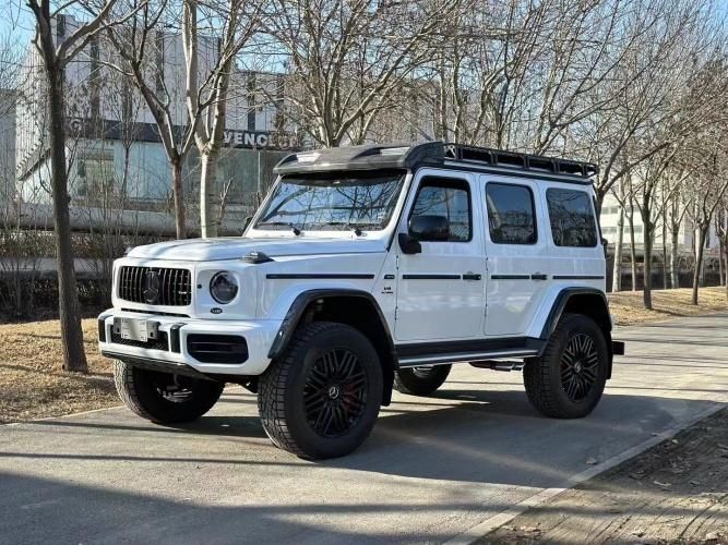 23款欧规奔驰g634405白红尊崇越野之王天津港最新报价及配置