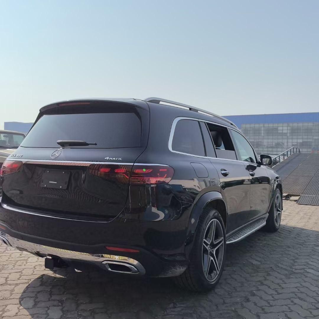 24款奔驰gls450天津港30t带大柏林最低售价黑棕订金直发全国