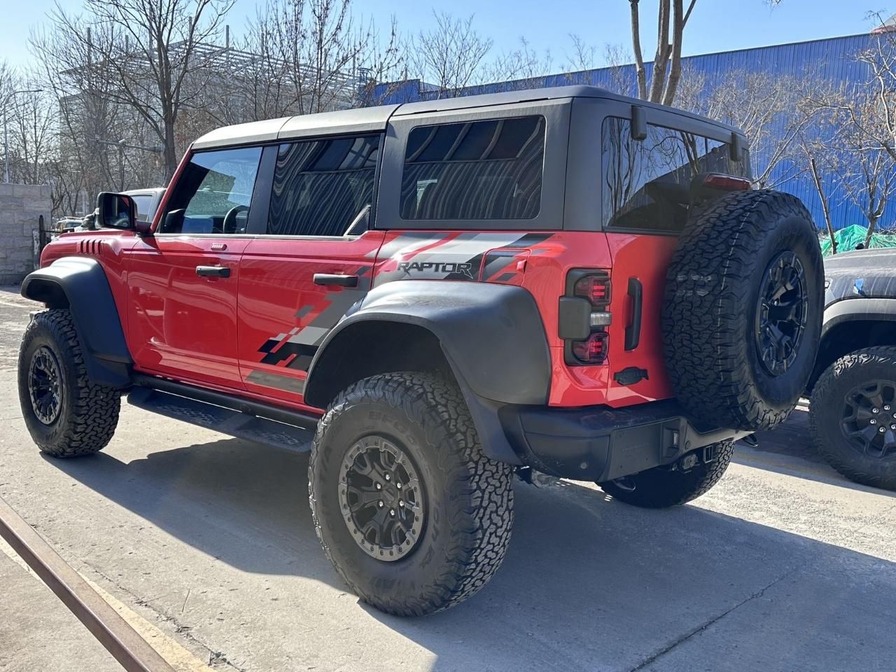 24款福特烈马橙黑现车天津最低售价全国上牌