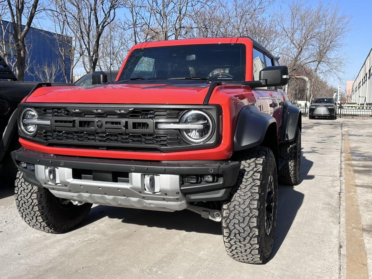 24款福特烈马橙黑现车天津最低售价全国上牌