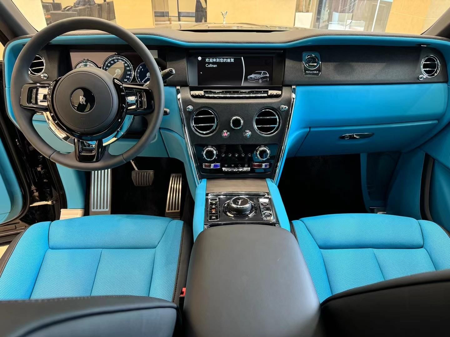 23款库里南黑外绿松石内饰特价一台订金直发全国可分期