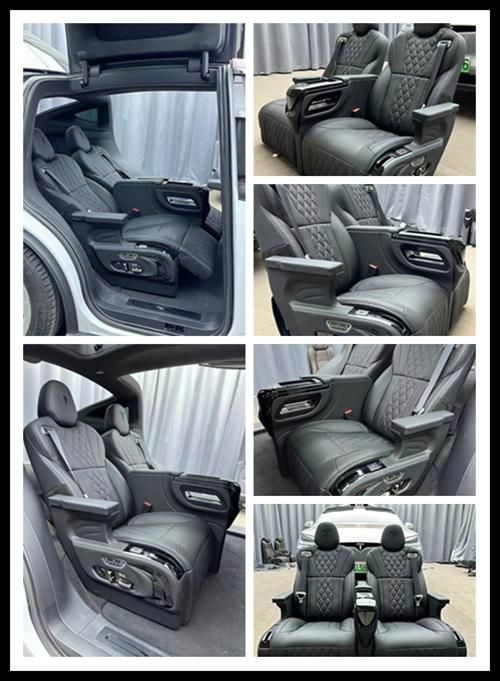 特斯拉model X改装航空座椅最新款式/5改4专用套件高端定制