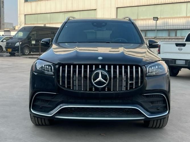 24款奔驰GLS63 AMG 七座加版天津现车最新报价及图片