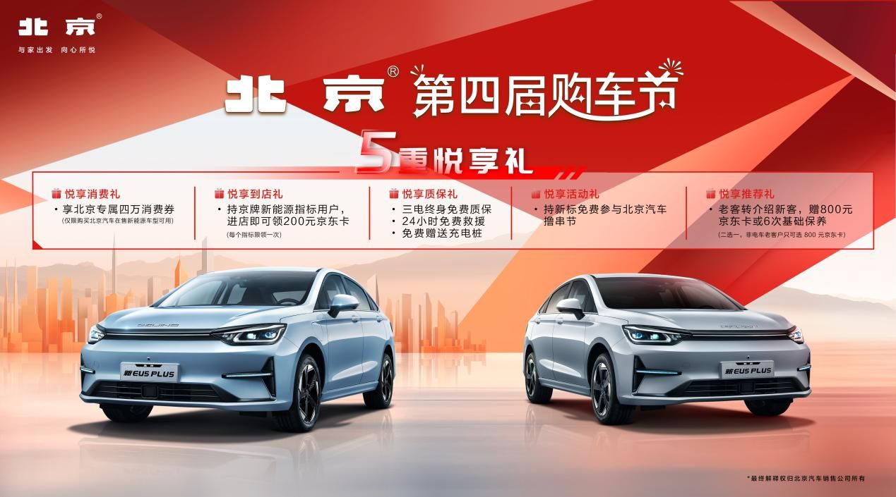 什么，立减4万？北京汽车为持京标用户送大礼