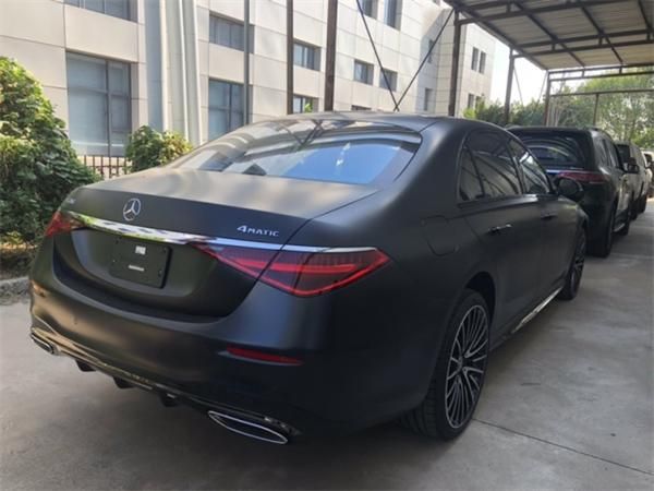23款奔驰S500限量版磨砂黑现车配置价格
