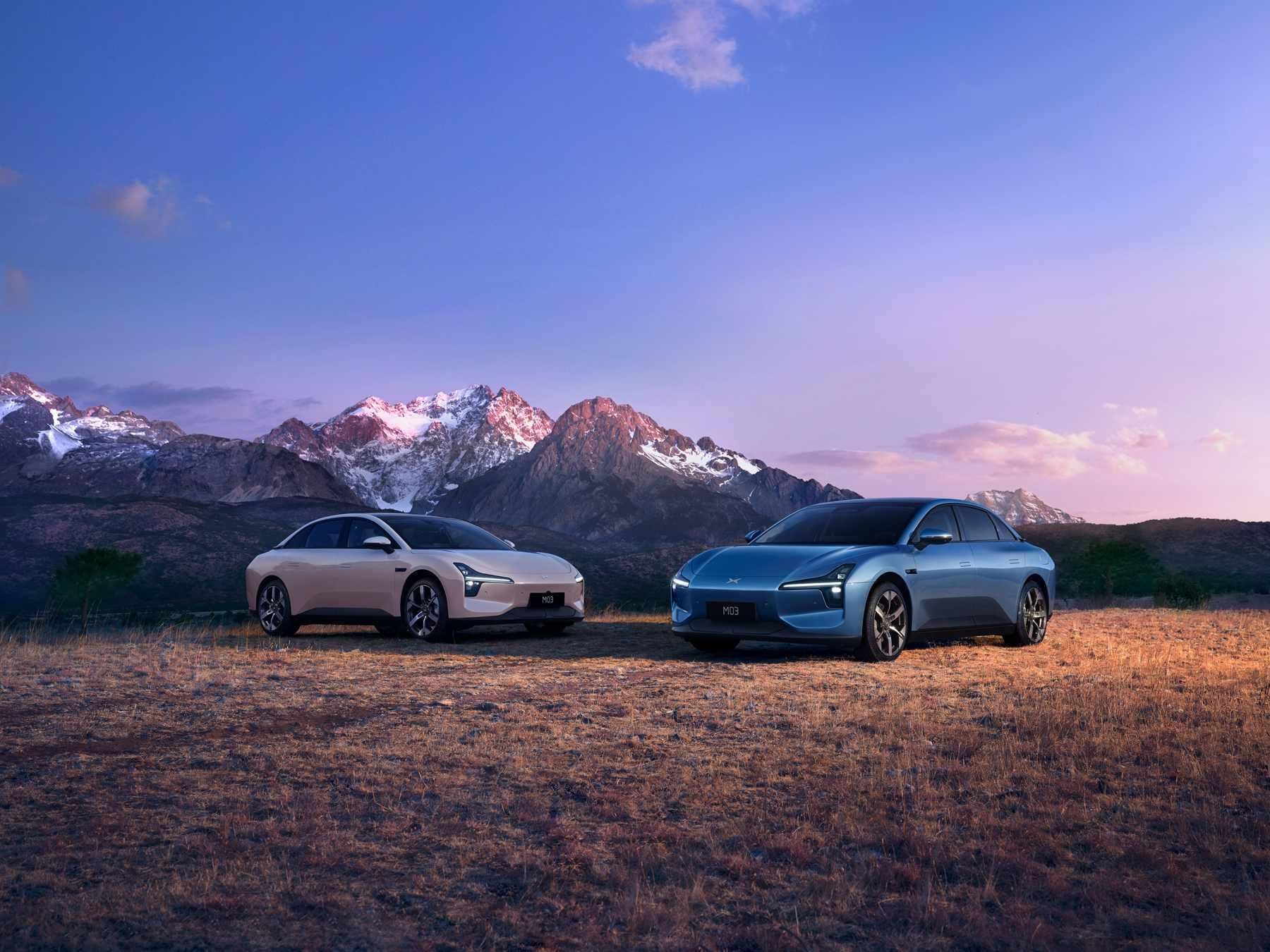 漂亮得不像实力派，小鹏MONA M03开启全球首秀