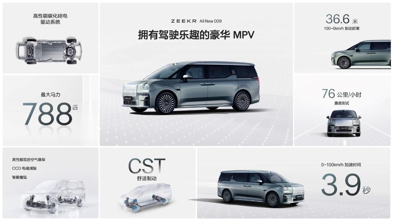  售价43.9万元起，豪华MPV新标杆全新极氪009全球上市