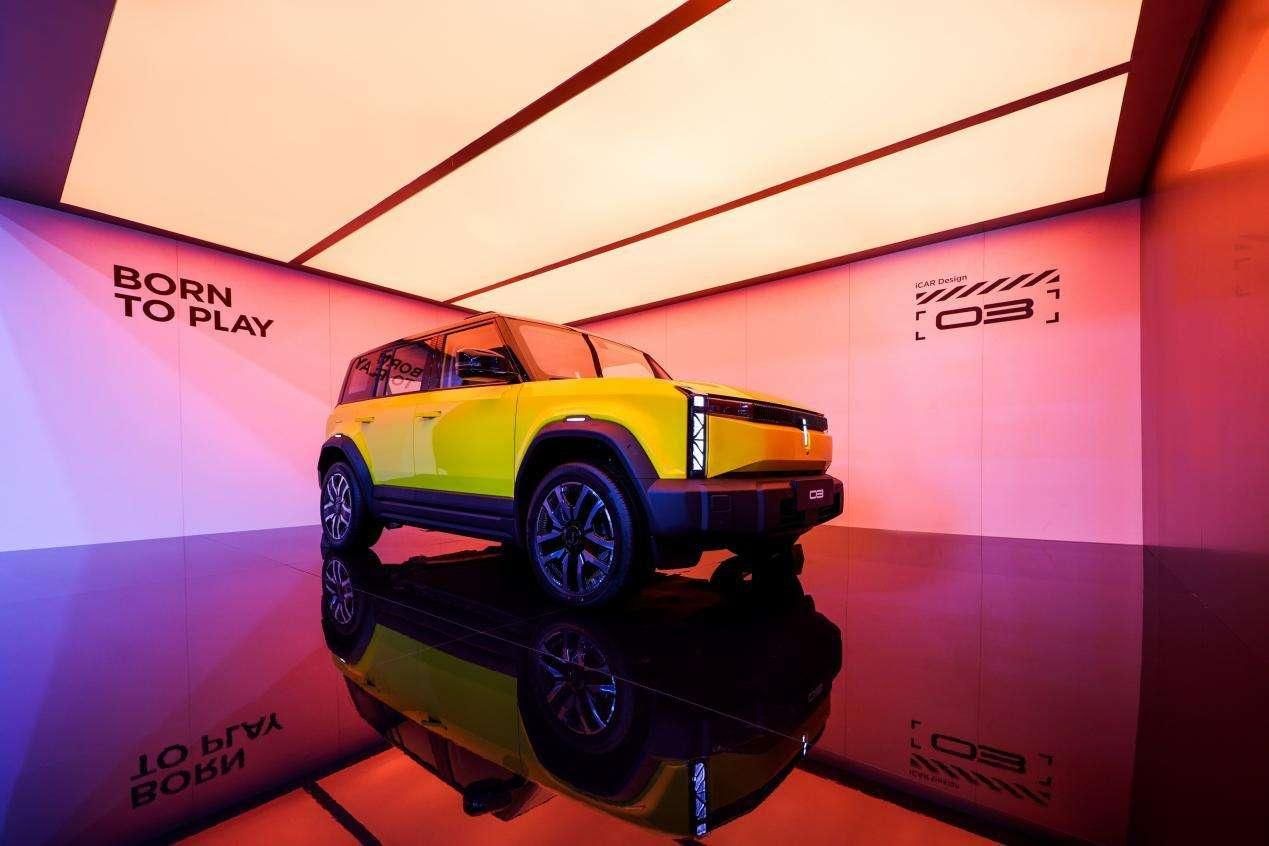 13.98万交个朋友，iCAR 03T成都车展正式上市