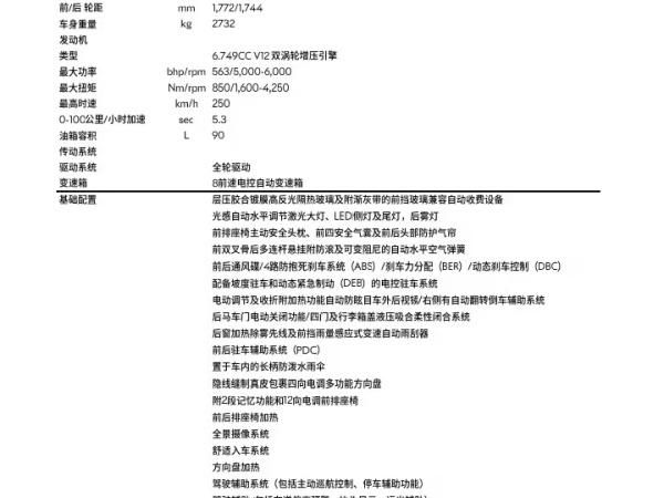 劳斯莱斯库里南天津港现价优惠 性价比不错