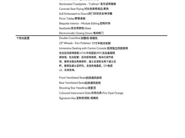 劳斯莱斯库里南天津港现价优惠 性价比不错