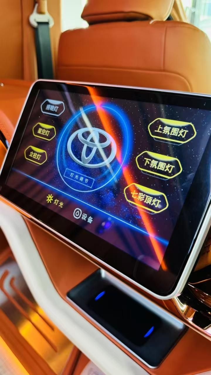 进口丰田大海狮商务车 7座＋半隔断