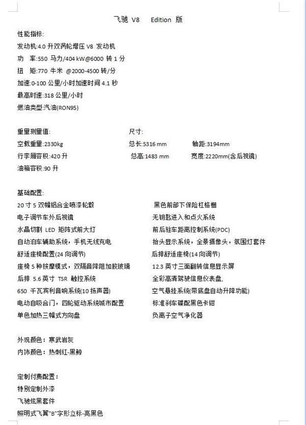 24款宾利飞驰ED8版外带熏黑套件 港口现车