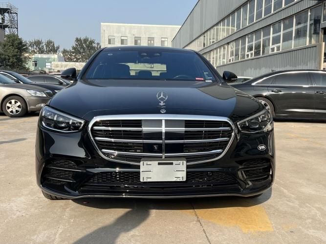 2024款美规奔驰S500 四驱 长轴 黑车黑内现车125万谈
