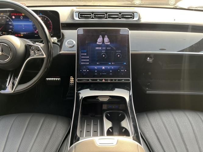 2024款美规奔驰S500 四驱 长轴 黑车黑内现车125万谈