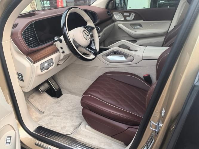 2024款美版迈巴赫GLS600 黑金双拼/玛奇朵/红港口现车报价280万谈