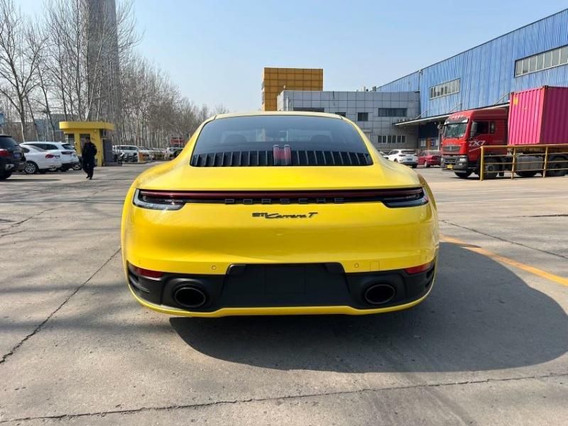 2024款保时捷911 Carrera T 3.0T 手动竞速黄天津现车报价162万