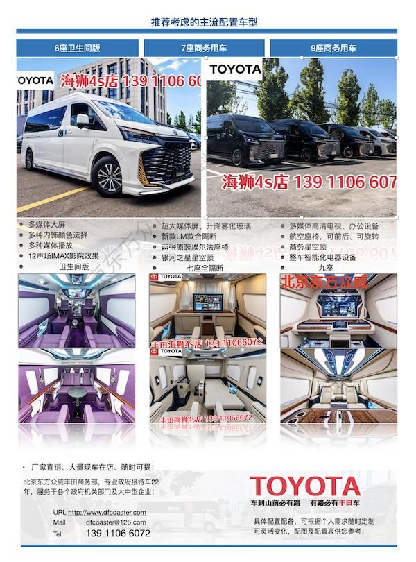 常州丰田海狮4s店 2025款丰田海狮官网报价