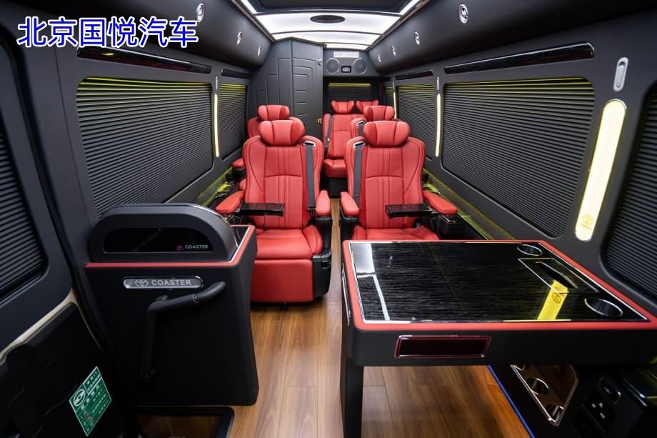 丰田考斯特10座海东落地多少钱