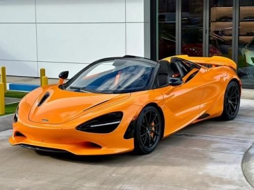 迈凯伦750S Spider硬顶敞篷4.0T现车价格400多万 橙色配置拉满