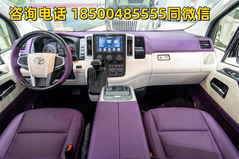 适合家庭长途出行或中小型团队通勤的丰田海狮7座落地价格