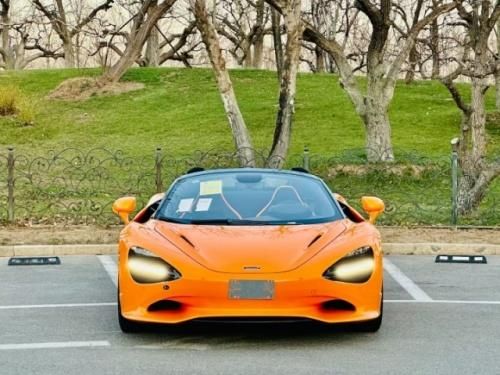 迈凯伦750S Spider现车 4.0T双涡轮价格 橙黑配色 配置可分期首付