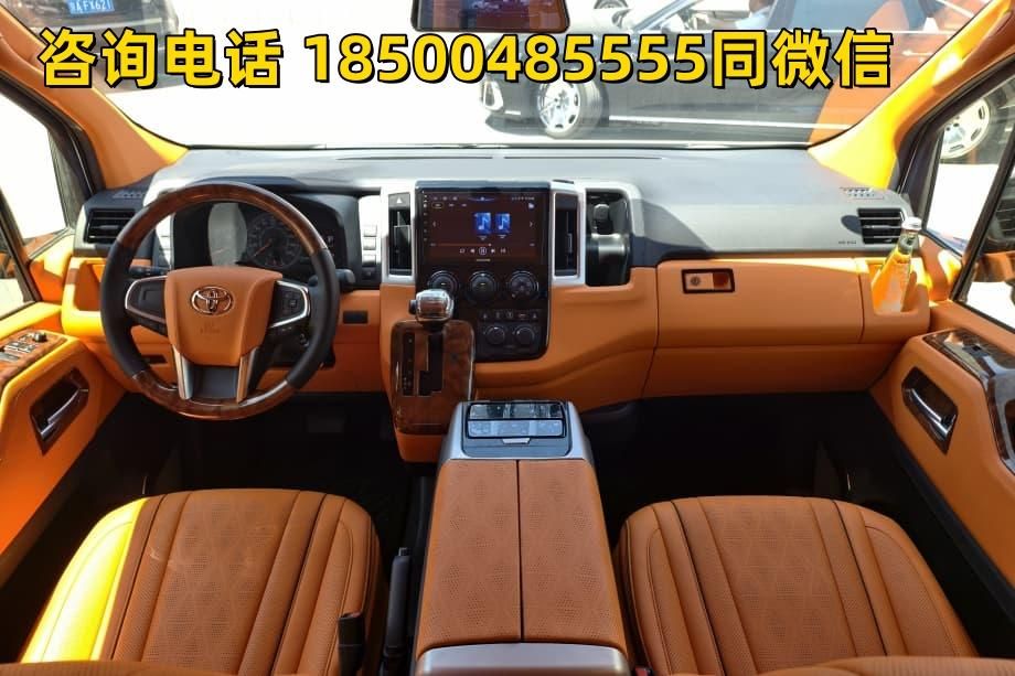 金华市家庭出游神器这辆丰田海狮6座把家搬进了风景里落地价格