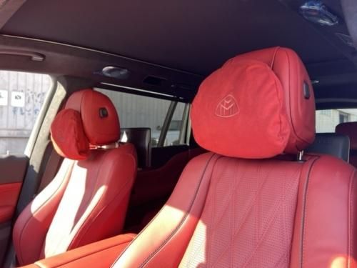 2025款迈巴赫GLS600红内饰4.0T落地价格 后排行政座椅+魔毯悬架