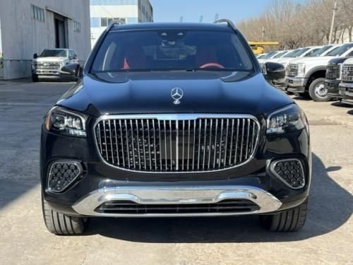 2025款迈巴赫GLS600红内饰4.0T落地价格 后排行政座椅+魔毯悬架