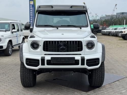 限量版奔驰G63 4x4²落地价多少钱 22寸轮毂碳纤维内饰 金融0首付
