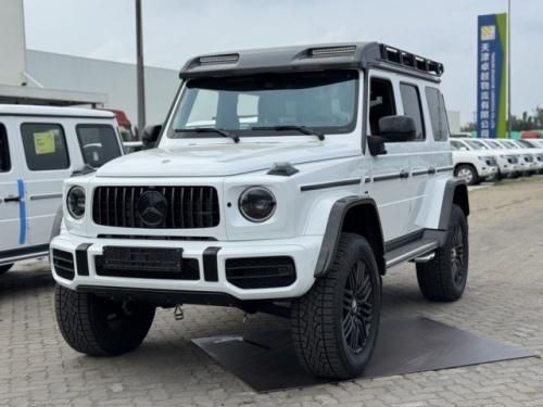 限量版奔驰G63 4x4²落地价多少钱 22寸轮毂碳纤维内饰 金融0首付