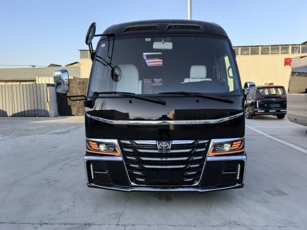 丰田考斯特12座图片 考斯特12座改装内饰图