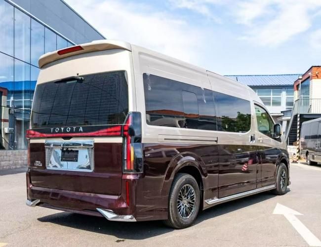 山西大同丰田海狮多少钱7座凯萨皇冠版商务车价格优惠4S店地址