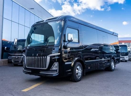 红旗国悦12我黑武士版红旗国悦中巴车价格