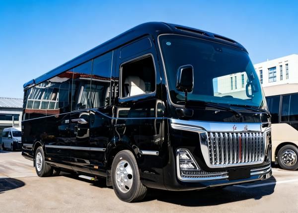 丰田考斯特8座房车版带床配置详询参数 现车特惠惊喜活动价