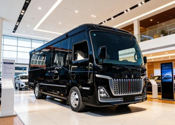 红旗国悦黑色12座价格红旗国悦北京总经销厂(图1)