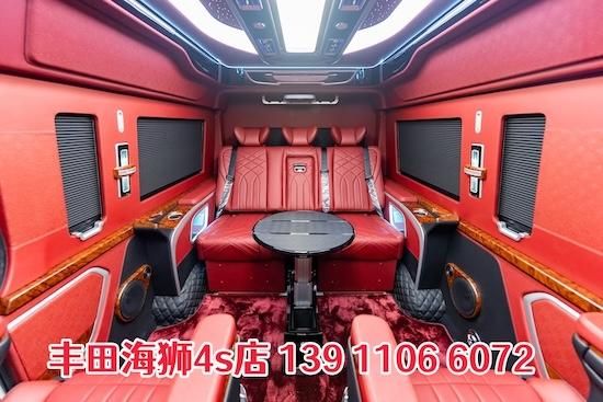 丰田海狮6座带卫生间现车，2026新款，配置高价格优(42~85万)