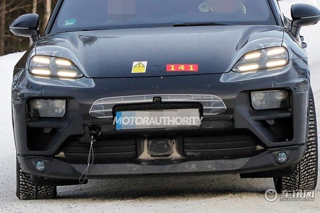 将于2023年发布 保时捷Macan EV最新谍照曝光 