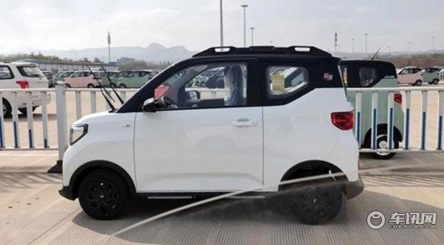 续航或提升到300km 新款宏光MINIEV实车图曝光 