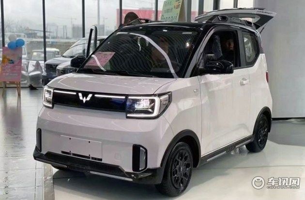 续航或提升到300km 新款宏光MINIEV实车图曝光 