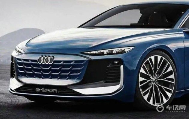 纯电双门轿跑 奥迪A5 Coupe e-tron假想图曝光 