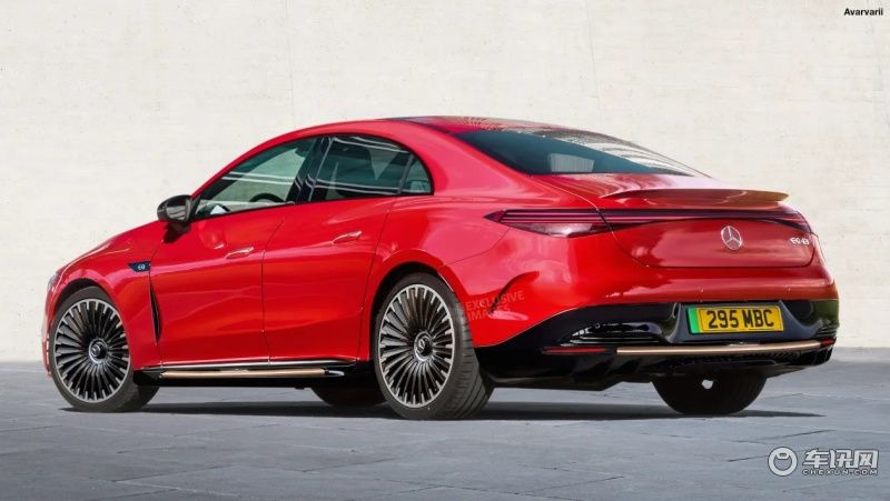 基于MMA平台打造而成 奔驰全新纯电轿车假想图曝光